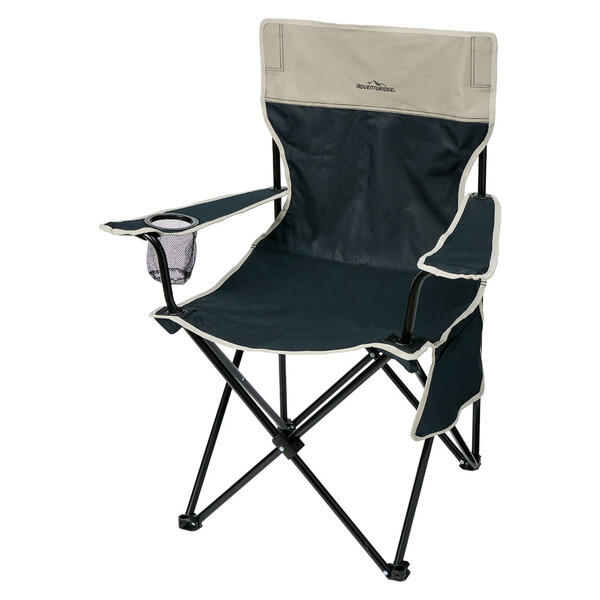 Adventuridge Foldable Camping Chair - Black