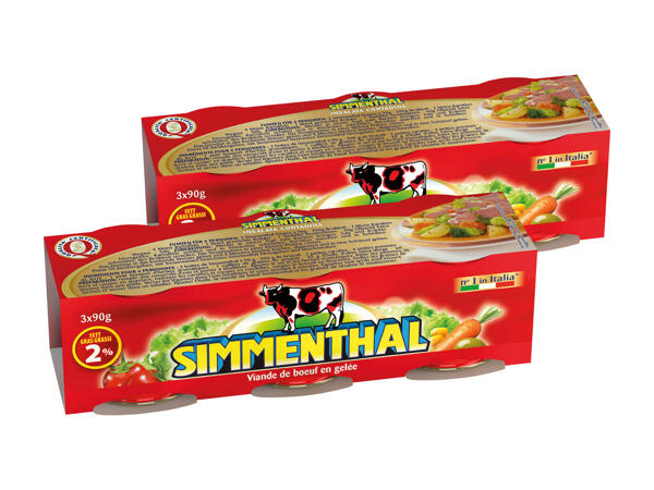 Simmenthal Rindfleisch in Gelee