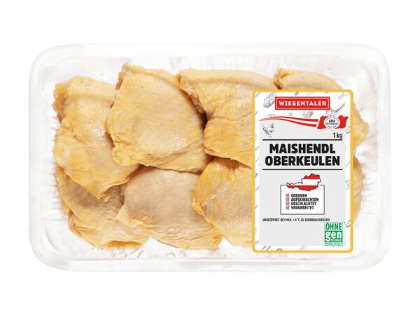 Frische Maishendl Oberkeulen