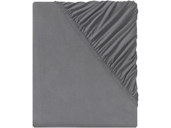 Jersey Fitted Bed Sheet Double Size
