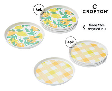 Recycled PET Tableware Assortment 4pk