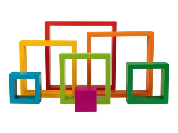 Playtive Wooden Rainbow Toy - Wooden Rainbow Square