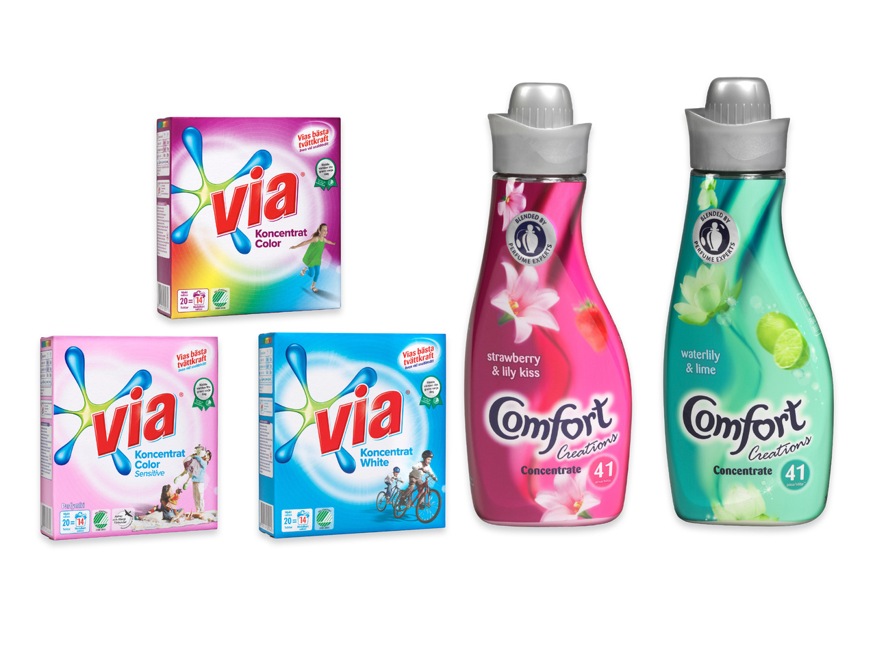 Tvättmedel/sköljmedel
