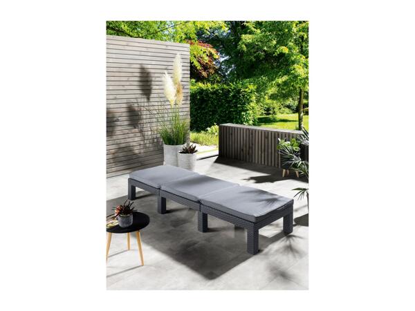 Livarno Home Wicker Sun Lounger