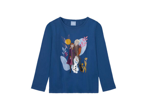 Girls' Long Sleeve Top "Frozen"