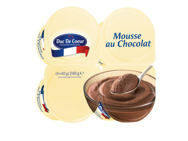 Mjölkchokladmousse