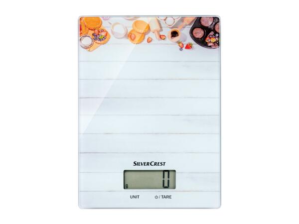 Silvercrest Kitchen Tools Digital Kitchen Scales With a Baking-Themed Design