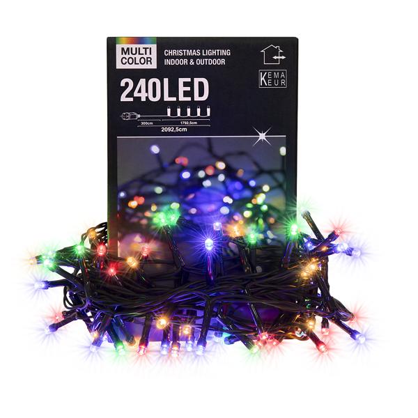 Illumination de Noël multicolore