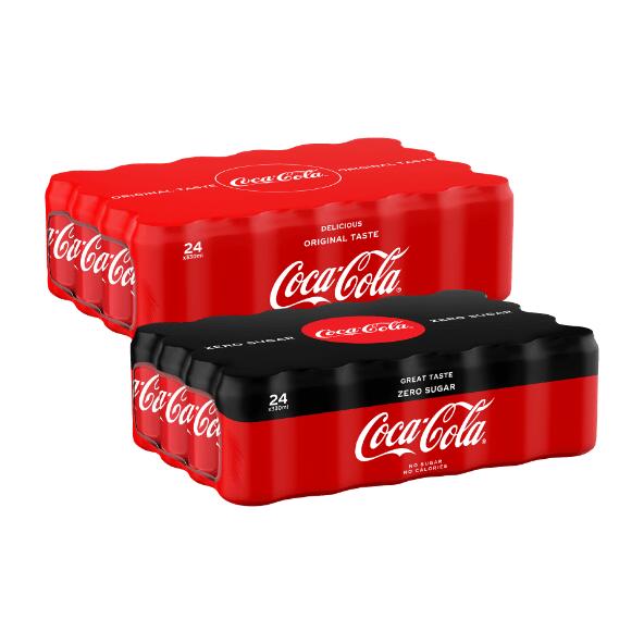 COCA-COLA 	 				Original eller Zero