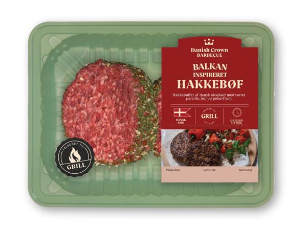 DANISH CROWN Kantkrydrede hakkebøffer