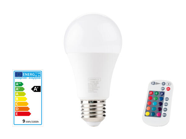 Lampe à LED avec variation de couleur