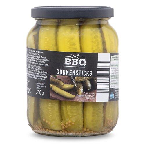 BBQ Gurken Sticks