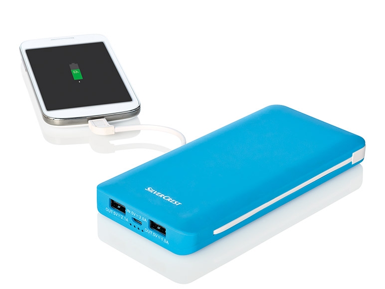 Silvercrest 10,000mAh Power Bank