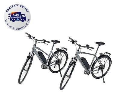 BICICLETTA ELETTRICA DA TREKKING DA DONNA/UOMO, 28"