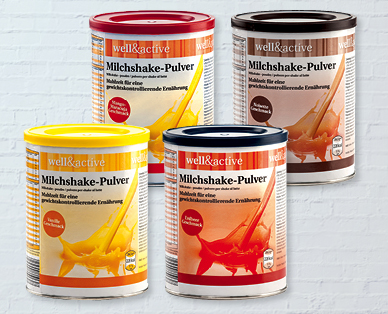 Poudre pour milk-shake WELL&ACTIVE