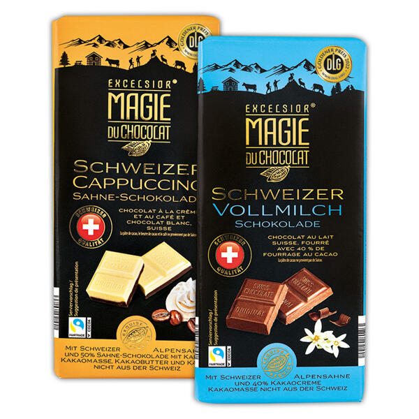 Schweizer Tafelschokolade