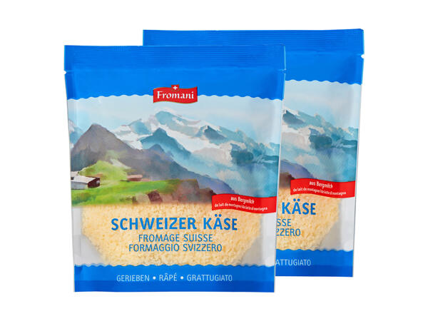 Fromage suisse râpé XXL