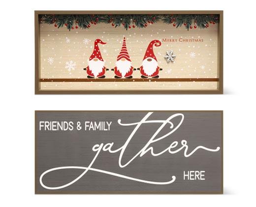Merry Moments 
 Reversible Mantel Sign