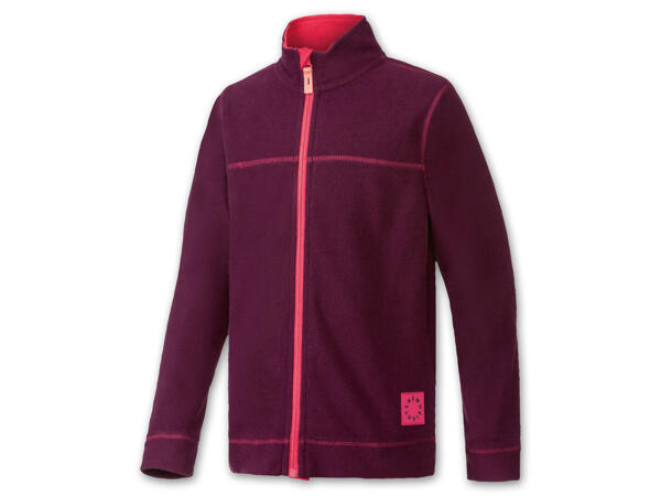 Mädchen Fleecejacke