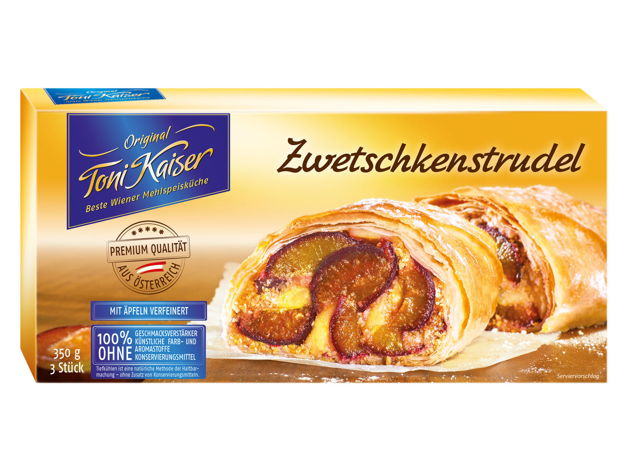 TONI KAISER Zwetschkenstrudel