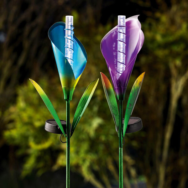 LED-Solar-Gartenstecker "Calla"