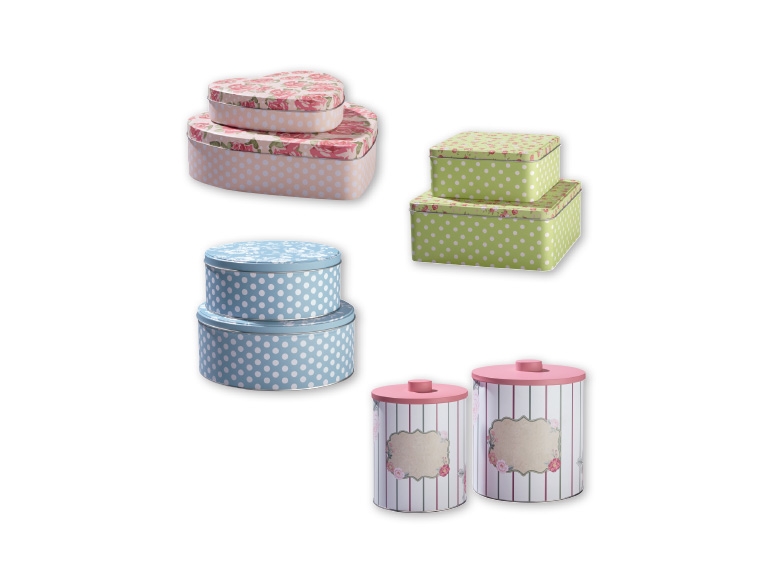 ERNESTO Vintage Storage Tins