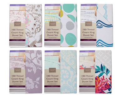 180 Thread Count Duvet Set King