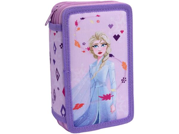 Pencil Case with Three Per pack Zippers "Jurassic World, Frozen, Spiderman, Lilo & Stitch"