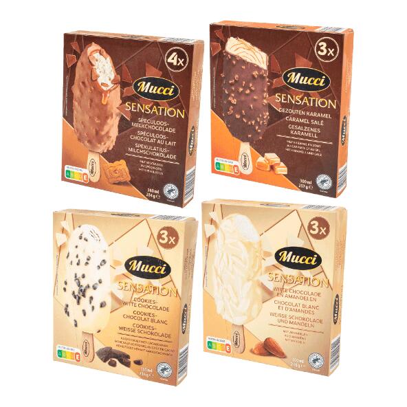 MUCCI(R) 				Bâtonnets glacés Star Selection