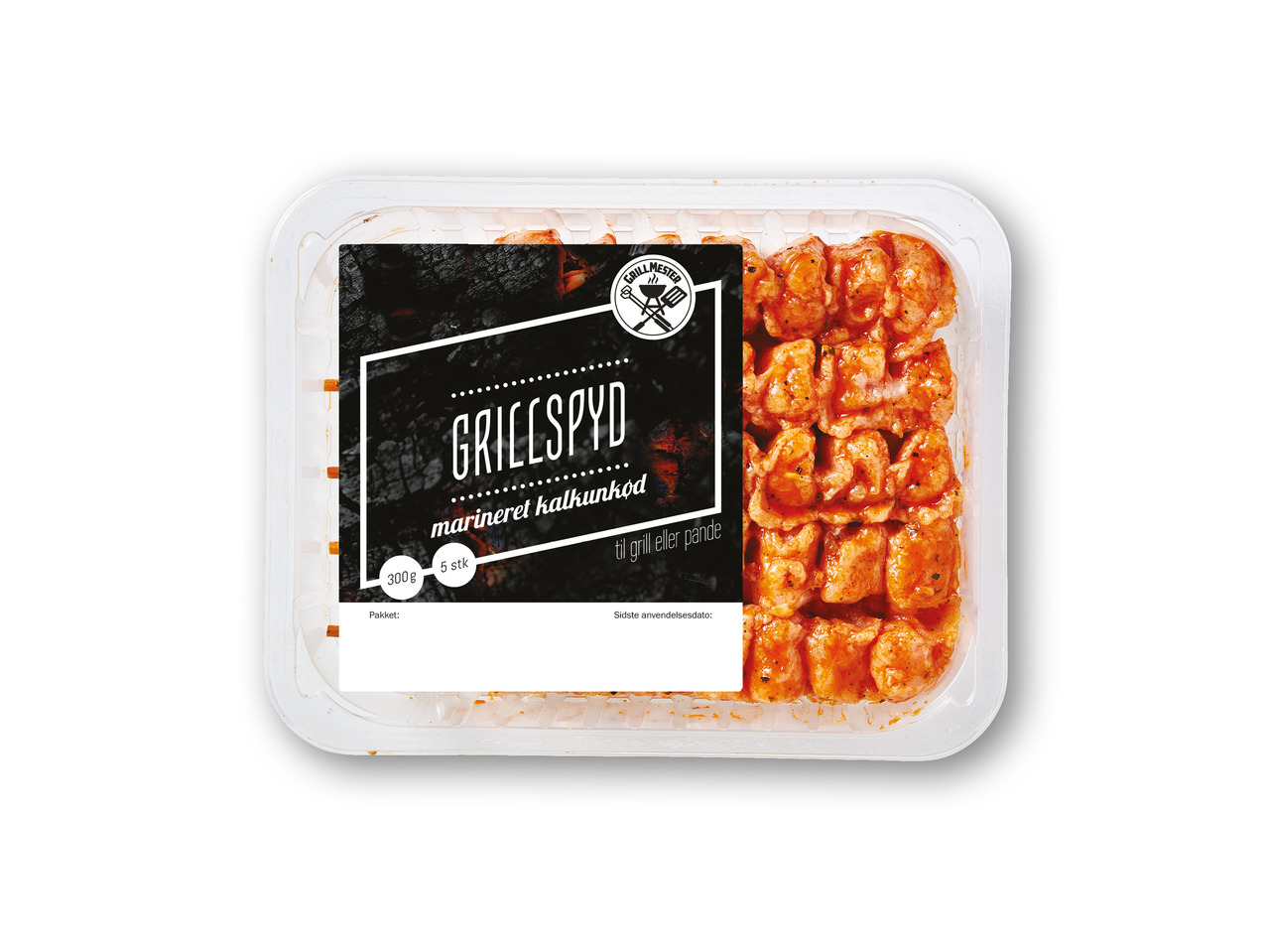 GRILLMESTER Marinerede kalkungrillspyd