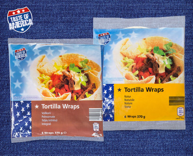 TASTE OF AMERICA Tortilla-Wraps