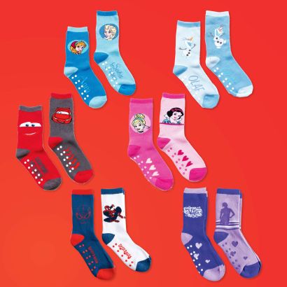Chaussettes antidérapantes, 2 paires