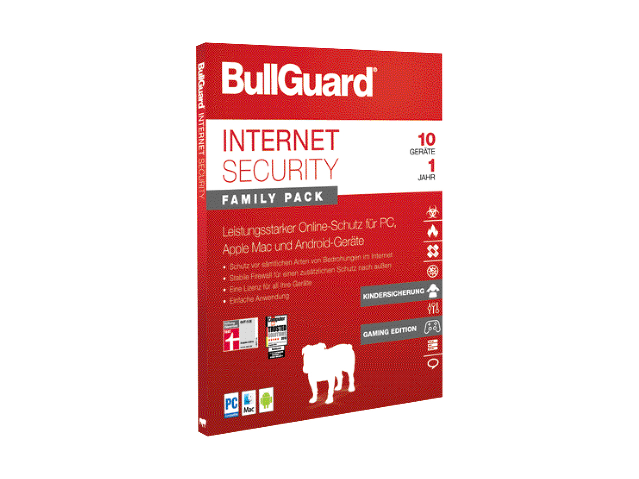 BullGuard Internet Security (uniquement en Suisse alémanique)
