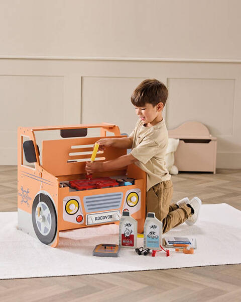 Wooden Mechanic Car