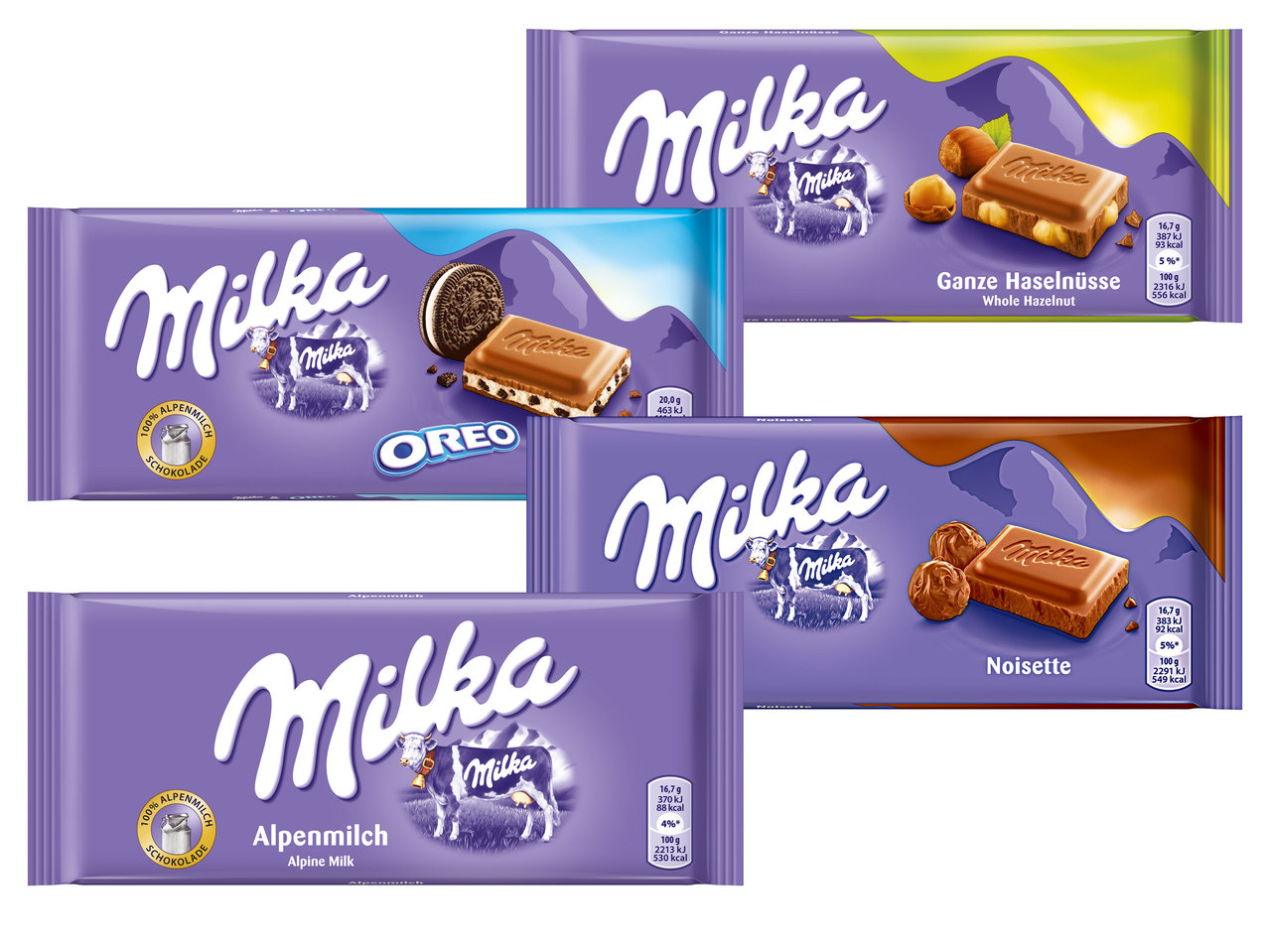 MILKA Tafelschokolade