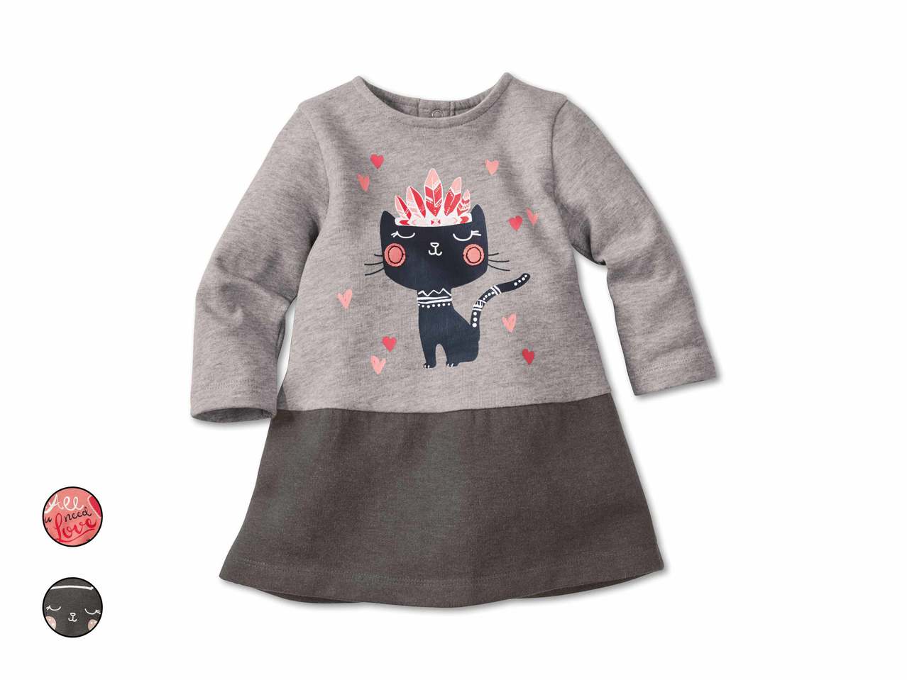 Robe molletonnée pour bébé1