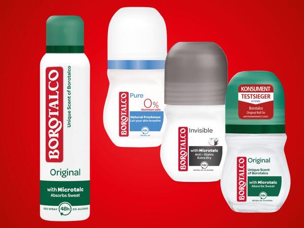 Deo Spray oder Roll-On