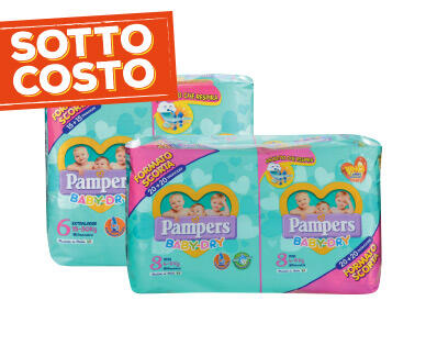 PAMPERS Pannolini Baby Dry Duo