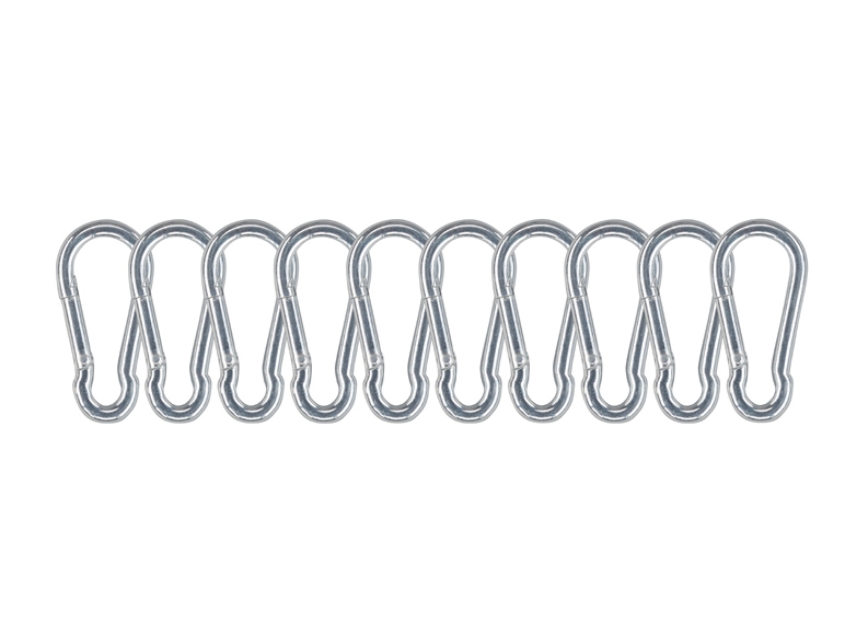 Shackle Hooks or Carabiner Clips