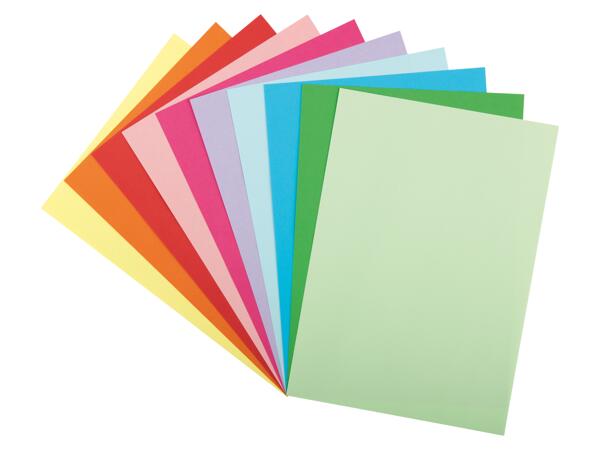 Coloured Paper A4, 200 Sheets