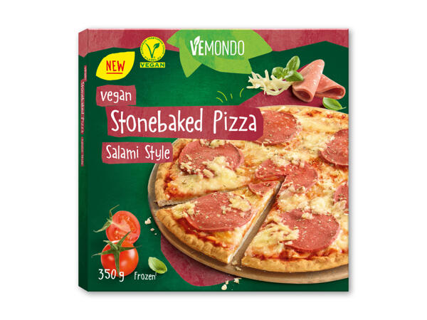 Vegansk stenovnspizza