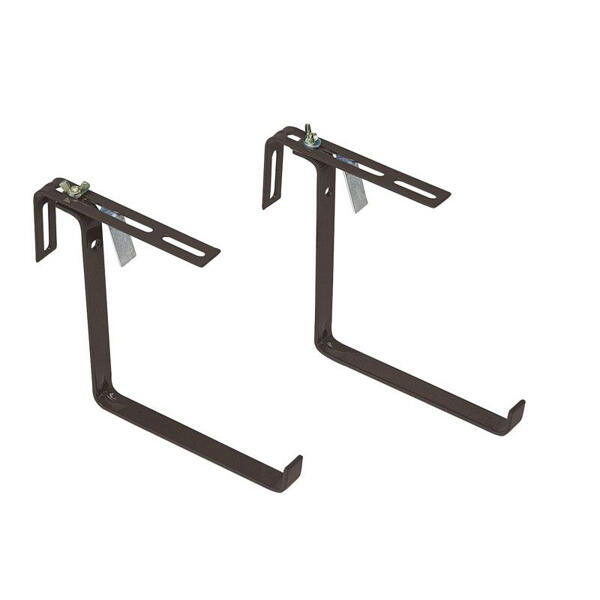 Metall-Blumenkastenhalter 2er