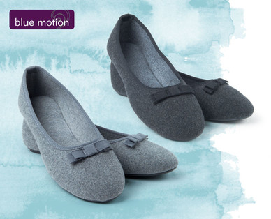 BLUE MOTION Hausballerinas mit Schuhbeutel