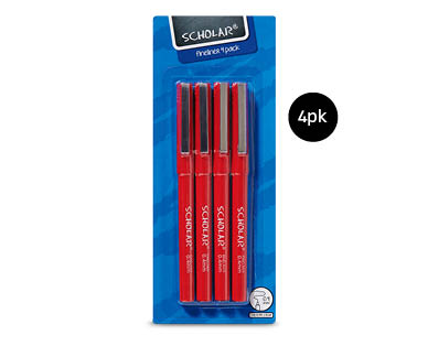 Fineline Pens 4pk