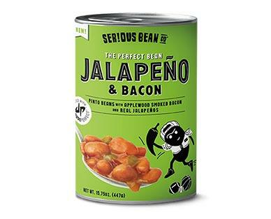 Serious Bean Co. 
 Jalapeno Bacon or Chipotle Tomato Baked Beans