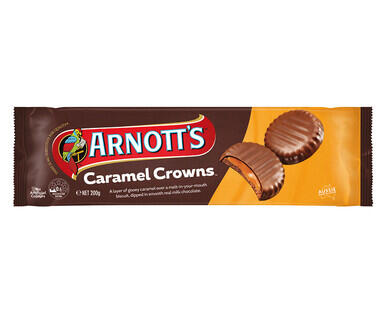Arnott's Caramel Crowns 200g