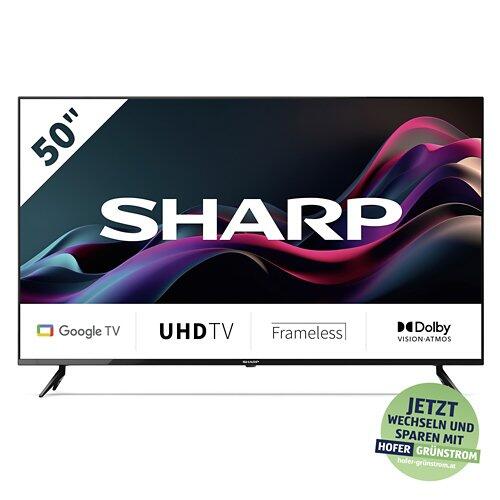 SHARPSHARP 4K Ultra HD LED Google TV™ 50" (126 CM) GL4160E