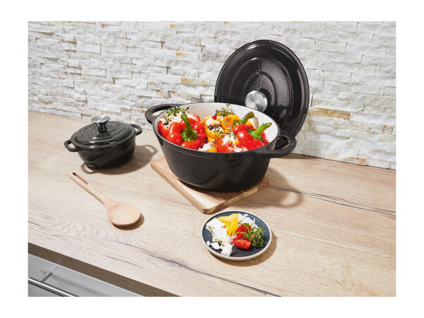 Ernesto 6.8L Cast Iron Casserole Dish