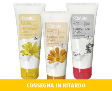 OMBIA 
 POMATE PER LA PELLE