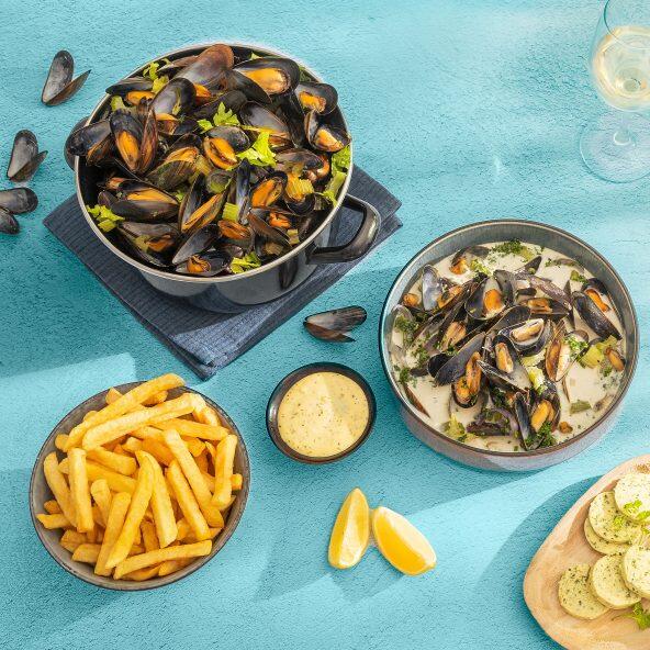 GOLDEN SEAFOOD(R) Verse Zeeuwse "Super"-mosselen, 2 kg